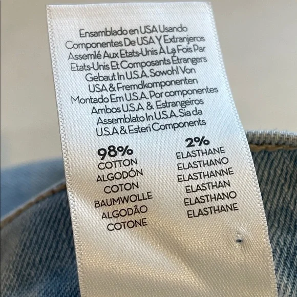 Mother The Insider Crop Step Chew Jeans Mentally Elsewhere Raw Hem Size 28 - Picture 6 of 10